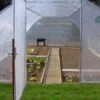 Serre Tunnel Tonneau En Polyéthylène 34 M² - Gothique 7,5 X 4,5 M -Outils De Jardinage g45750atb serre tunnel goth 7.5 1