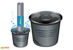 Kit Cuve Recuperateur Eau Enterree 2000 L -Outils De Jardinage greenlife enterree kit stabilisateur alimentation