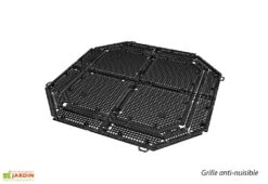 Garantia Composteur Thermo King Bac En Polypropylène + Couvercle Vert 900 L -Outils De Jardinage grille de fon antinuisible 2