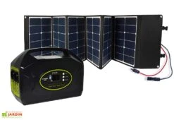 Batterie Nomade Solaire Izywatt 1000 + Panneau Pliant 120 W