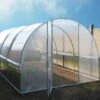 Serre Tunnel Tonneau En Polyéthylène 18 M² - Jardinière 6 X 3 M -Outils De Jardinage ja4102 serre tunnel jard 6