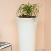 Pot De Fleurs En Polyéthylène Flos – Ø 58 X 100 Cm -Outils De Jardinage jardinie re jardin blanc