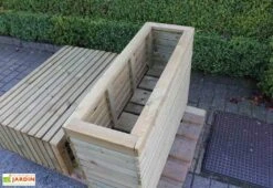 Jardinière Pin Autoclave Venice (90x30x60cm) -Outils De Jardinage jardinie re pin autoclave venice 90x30x60cm