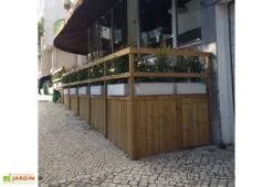 Jardinière En Béton Fibré Balko 100 - 100 X 25 X 25 Cm -Outils De Jardinage jardiniere balko blive 1