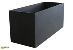 Jardinière En Béton Fibré Retkube 100 (100x40) -Outils De Jardinage jardiniere beton fibre anthracite 100x40 retkube