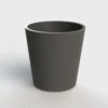Jardinière En Béton Fibré Conik 50 – Ø 50 Cm -Outils De Jardinage jardiniere beton fibre conik 50 gris
