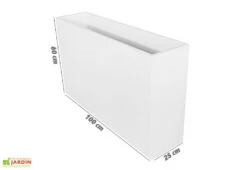 Jardinière En Béton Fibré SKUARE 100 (100x25) 8 Jardinière En Béton Fibré SKUARE 100 (100x25) -Outils De Jardinage jardiniere beton renforce 100x25 skuare