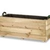 Jardinière En Bois De Pin Traité Ghio - 90 X 40 X 40 Cm -Outils De Jardinage jardiniere bois ghio 102 l