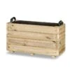 Jardinière En Bois De Pin Traité Ghio - 70 X 30 X 40 Cm -Outils De Jardinage jardiniere bois ghio 56 l
