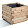 Bac à Fleurs Stockholm 40 Carré (40x40x33) -Outils De Jardinage jardiniere en bois cube stockholm