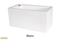 Jardinière Rectangulaire En Polyéthylène Atlantis 100 Cm (pls Coloris) -Outils De Jardinage jardiniere plastique rotomoule double paroi 100cm couleurs 3