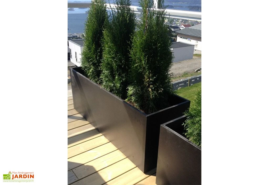 Jardinière En Béton Fibré Retkube 120 (120x40) 4 Jardinière En Béton Fibré Retkube 120 (120x40) – Image 2