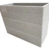 Jardinière Rectangulaire En Composite Polymab Recyclé – 90 X 40 X 67 Cm -Outils De Jardinage jardiniere rectangulaire composite