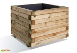 Bac à Fleurs Stockholm 80 Carré Maxi Volume (80x80x60)