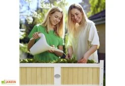 Axi Jardinière Sur Pieds En Bois De Hemlock - 120 X 54 X 94 Cm -Outils De Jardinage jardiniere surelevee bois axi