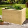 Jardinière Surélevée En Bois D’Épicéa Weka 120 X 79 Cm (5 Coloris) -Outils De Jardinage jardiniere surelevee bois epicea weka 120 x 79 cm 5 coloris