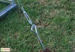 Kit D'ancrage Pour Serre Et Abri De Jardin Palram-Canopia -Outils De Jardinage kit ancrage sol serre palram anchoring 1