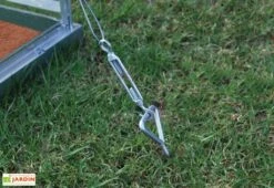 Kit D'ancrage Pour Serre Et Abri De Jardin Palram-Canopia -Outils De Jardinage kit ancrage sol serre palram anchoring 3