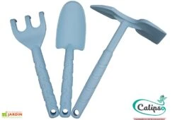 Kit Jardinage Pour Jardinière Et Carré Potager – 3 Outils -Outils De Jardinage kit outils bleu 1