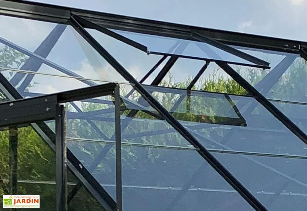 Lucarne De Toit Pour Serre Natura - Gris 3 Lucarne De Toit Pour Serre Natura - Gris