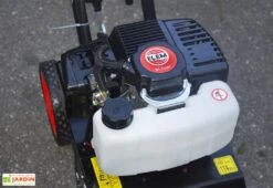 Microbineuse Thermique 4 Fraises 51,7CC 25 Cm -Outils De Jardinage motobineuse mini thermique 52cc 4 fraises 25cm 3