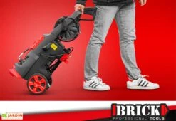Nettoyeur Haute Pression à Induction – 2100 W -Outils De Jardinage nettoyeur haute pression 2100w brick