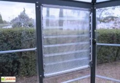 Lucarne Latérale Pour Serre De Jardin Argent Palram-Canopia 9 Lucarne Latérale Pour Serre De Jardin Argent Palram-Canopia -Outils De Jardinage ouverture lucarne paroi serre jardin palram canopia 1