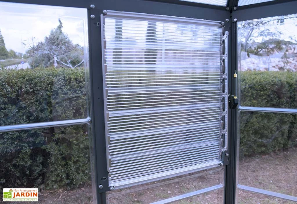 Lucarne Latérale Pour Serre De Jardin Argent Palram-Canopia 6 Lucarne Latérale Pour Serre De Jardin Argent Palram-Canopia – Image 4