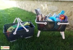 Paniers De Récolte Kajo 15L - 48 X 29 X 20 Cm (lot De 2) -Outils De Jardinage panier recolte kajo 15 rose pastel