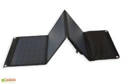 Batterie Nomade Solaire Izywatt 288 + Panneau Monocristallin Pliant 30 W -Outils De Jardinage panneau solaire monocristallin pliant 30w orium 1