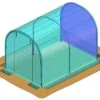 Bâche De Pignon Arrière Pour Serre De Jardin Tunnel Richel 2x3 Et 2x4 Pied Droit -Outils De Jardinage pignon arriere bache serre tunnel jardin 2x3m richel j20300