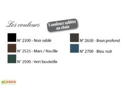 Porte Supplémentaire Pour Serre Chambord Ou Versailles -Outils De Jardinage porte accessoire serre chambord ou versailles aluminium laque 5 coloris 1