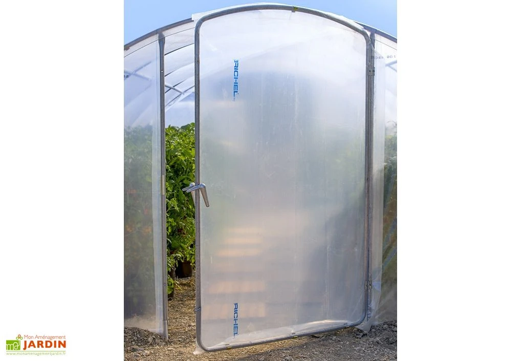 Porte Pour Serre De Jardin Tunnel Richel 4,5 M 3 Porte Pour Serre De Jardin Tunnel Richel 4,5 M