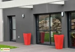 Pot De Fleurs En Plastique Stark S Simple Ou Double Paroi (40/27 X 80 Cm) -Outils De Jardinage pot colors stark s