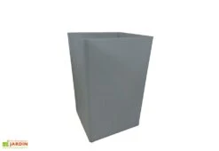 Pot De Fleurs Carré Suerte - 120 L -Outils De Jardinage pot de fleurs 120l gris