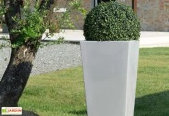 Pot De Fleurs En Polyéthylène Hydrus - 39 X 39 X 85 Cm -Outils De Jardinage pot de fleurs hydrus 3