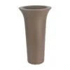 Pot De Fleurs En Polyéthylène Flos – Ø 48 X 85 Cm -Outils De Jardinage pot de fleurs tabac
