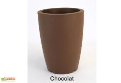 Pot De Fleurs Polyéthylène Hydra H40 Ø30 (pls. Coloris) -Outils De Jardinage pot fleur exterieur polyethylene hydra 40cm 10