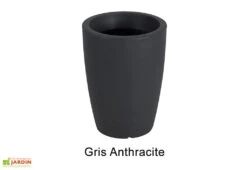 Pot De Fleurs Polyéthylène Hydra H40 Ø30 (pls. Coloris) -Outils De Jardinage pot fleur exterieur polyethylene hydra 40cm 11