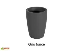 Pot De Fleurs Polyéthylène Hydra H40 Ø30 (pls. Coloris) -Outils De Jardinage pot fleur exterieur polyethylene hydra 40cm 9