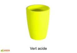 Pot De Fleurs Polyéthylène Hydra H50 Ø36 (pls. Coloris) -Outils De Jardinage pot fleur exterieur polyethylene hydra 50cm 2