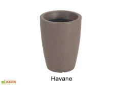 Pot De Fleurs Polyéthylène Hydra H50 Ø36 (pls. Coloris) -Outils De Jardinage pot fleur exterieur polyethylene hydra 50cm
