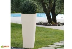 Pot De Fleurs Polyéthylène Hydra H85 Ø39 (pls. Coloris)