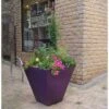 Pot De Fleurs En Plastique Square S Simple Ou Double Paroi (60 X 60 Cm) -Outils De Jardinage pot fleurs carre pehd