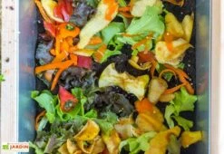 Potager Sur Pieds Balcomposteur Et Composteur Intégré – Bois Douglas -Outils De Jardinage potager urbain jardiniere bois composteur francais 3