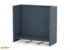 Jardinière En Métal Thermolaqué Profondeur Ajustable - 100 X 40 X 115 Cm 12 Jardinière En Métal Thermolaqué Profondeur Ajustable - 100 X 40 X 115 Cm -Outils De Jardinage profondeur 460l jardiniere hg08975801 1