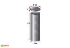 Puits En Polyéthylène à Enterrer 140 L 7 Puits En Polyéthylène à Enterrer 140 L -Outils De Jardinage puits polyethylene a enterrer plastique 140l 2