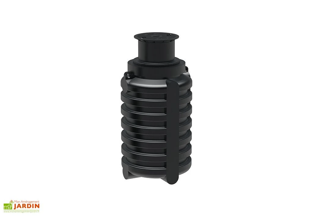 Puits En Polyéthylène à Enterrer Avec Dôme Coulissant 2000 L 4 Puits En Polyéthylène à Enterrer Avec Dôme Coulissant 2000 L – Image 2