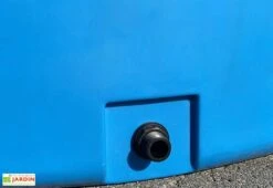 Cuve De Stockage D’eau En Polyéthylène 2100 L -Outils De Jardinage raccord citerne eau polyethylene 2000 l bleu