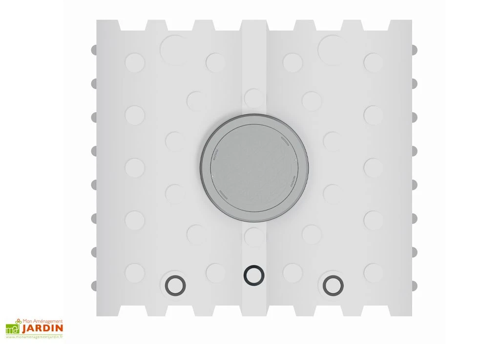 Cuve De Récupération D’eau De Pluie Enterrée – 5000 L Plate 4 Cuve De Récupération D’eau De Pluie Enterrée – 5000 L Plate – Image 2